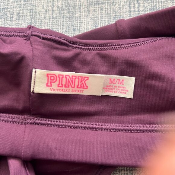 Victoria's Secret PINK Purple Ultimate Cage Front Unlined Sports Bra Medium - Picture 10 of 11